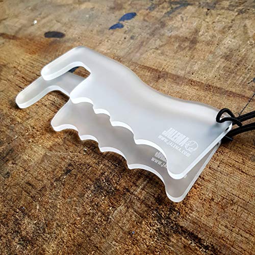 Jalema Fr 7999808- Ouvre-portes « Mains Libres » Facile à transporter| Outil pour ouvrir les portes « Sans Contact » Poignées, Boutons d’Ascenseur, Ecrans Tactiles| Acrylique Résistant (Lot de 4 pcs) Cover