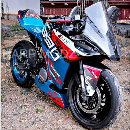 Image of New Model X2 Racing Tail Kit for KTM RC 200 & RC 390 (Primer Coated)