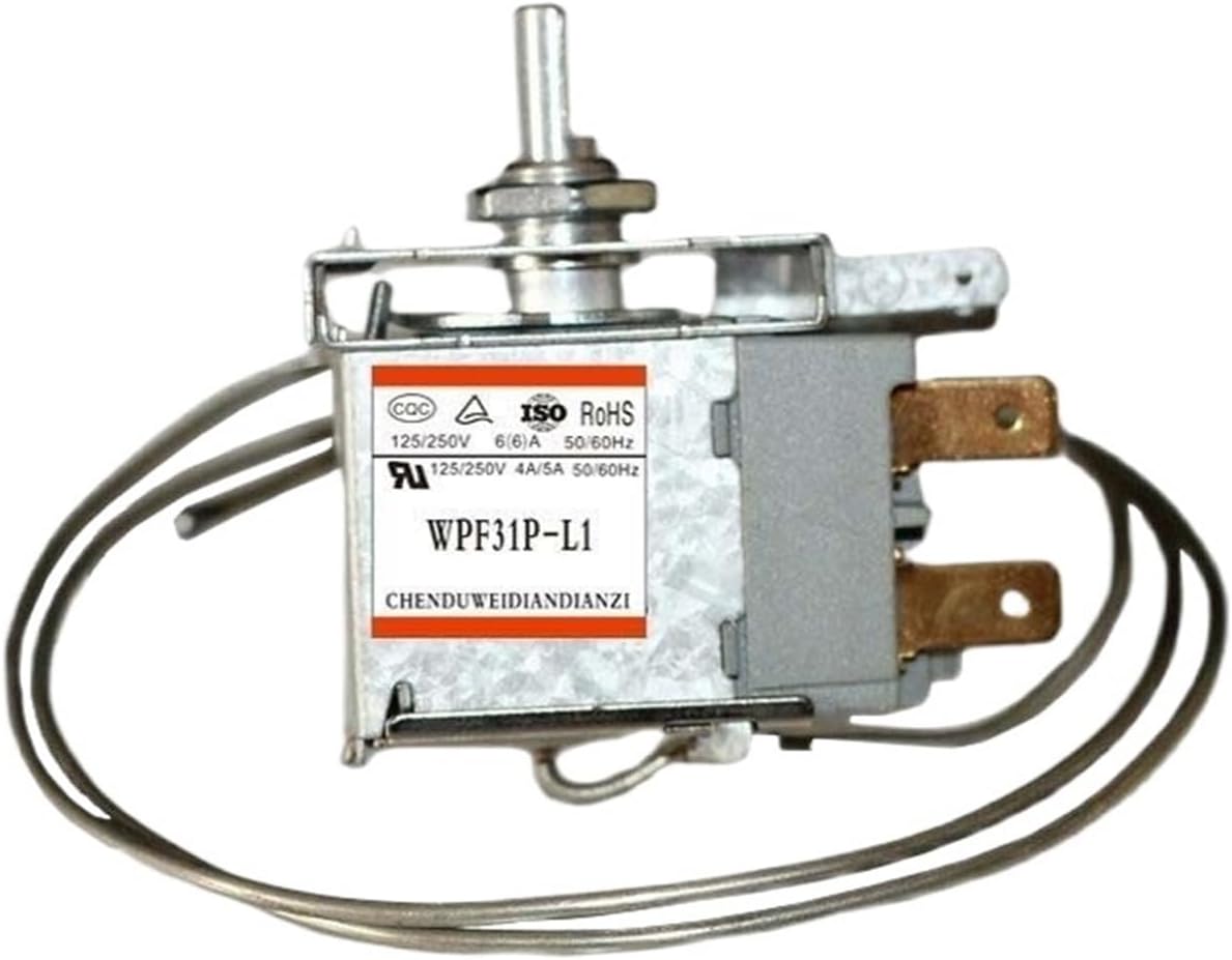 Freezer Accessories Universal Parts WPF31P-L1 Freezer Temperature Control Switch Intermediate Installation Freezer Thermostat