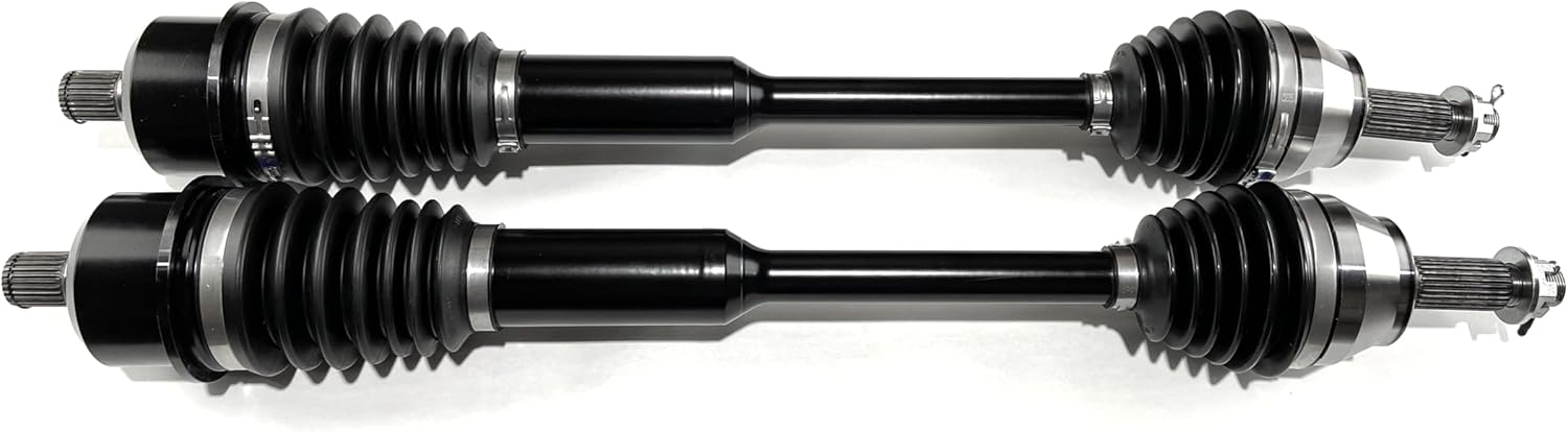 Monster XP Series Front CV Axles for Arctic Cat 2502-708 Wildcat XX 2018-2022 Left & Right Telescoping Built Tough 4340 Chromoly Steel Direct Fit Factory Length with 4" of Travel