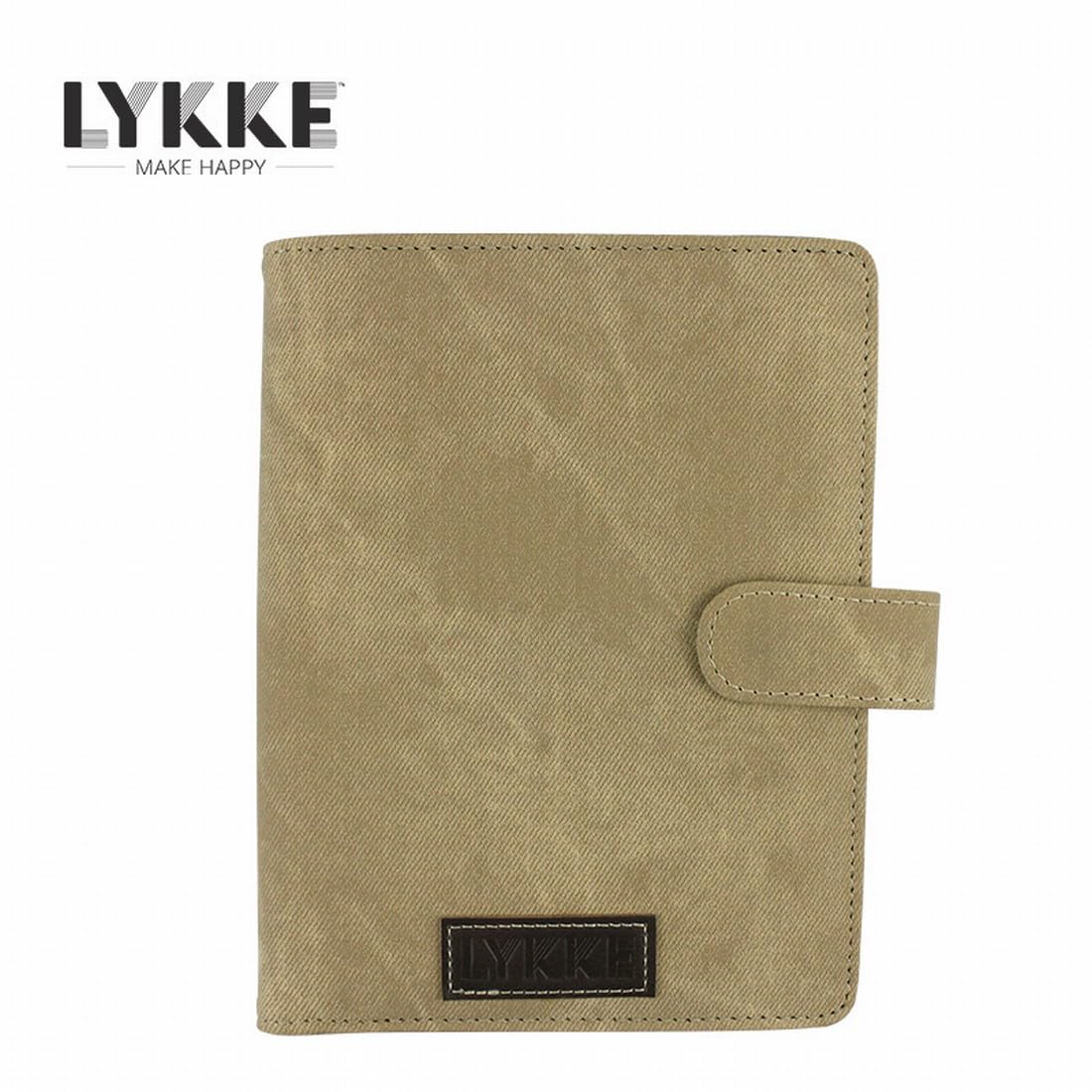 Lotus Yarns Lykke Stricknadel-Set, 15,2 cm, Doppelspitze, glatt und bequem, US 0–5 (Umber)
