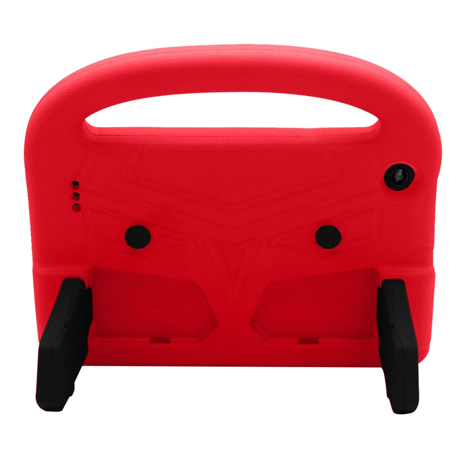 Pokrowiec na tablet Etui na tablet dla dzieci kompatybilne z Kindle Fire 7 2015/2017 - Wytrzymała, lekka, odporna na wstrząsy osłona uchwytu z pianki EVA(Rosso)
