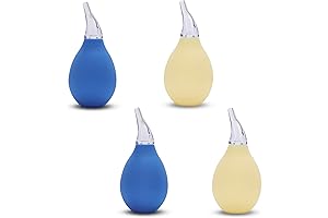 4Pcs Baby Nasal Bulb Aspirator