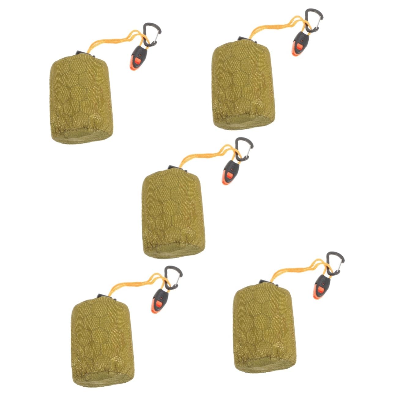 HANABASS Pe Aluminiumfolie Schlafsack Notfall Schlafsack mit Wärmeisolierung und Tragetasche für Outdoor Aktivitäten für Camping und