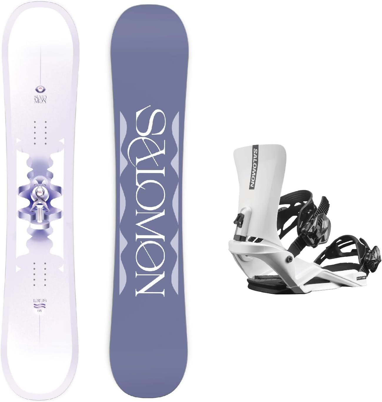 スポイチ】 2025 Newモデル サロモン 2点セット SALOMON LOTUS RHYTHM