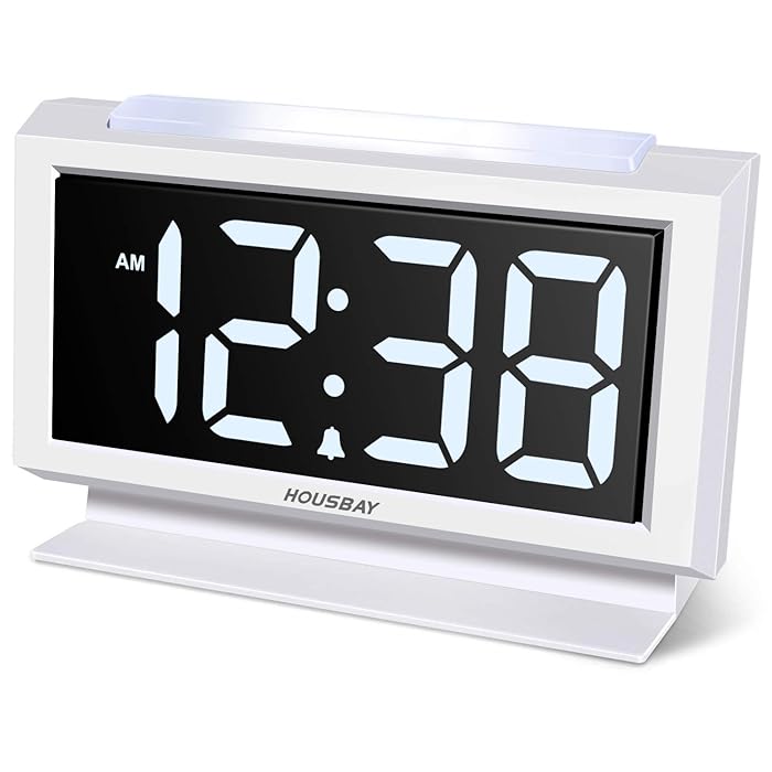 Buy Housbay Digital Alarm Clocks for Bedrooms Handy Night Light
