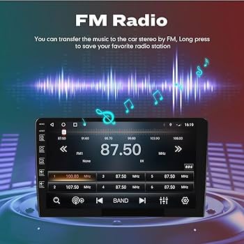 Apple - ウッディー Amazon.com: Android 13 Double Din Car Radio for Toyota
