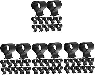 Veemoon 48 Peças Clipes De Móveis De Vime Clipes Para Área Externa Sofá Ao Ar Livre Cadeira De Vime Prendedor De Sofá Seccional Clipes De Móveis Seccionais Conectores De Sofá Seccionais