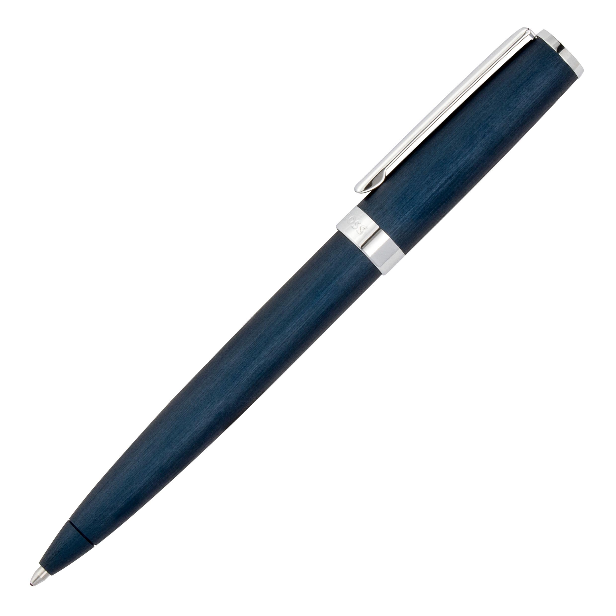HUGO BOSS Długopis Gear Brushed Navy