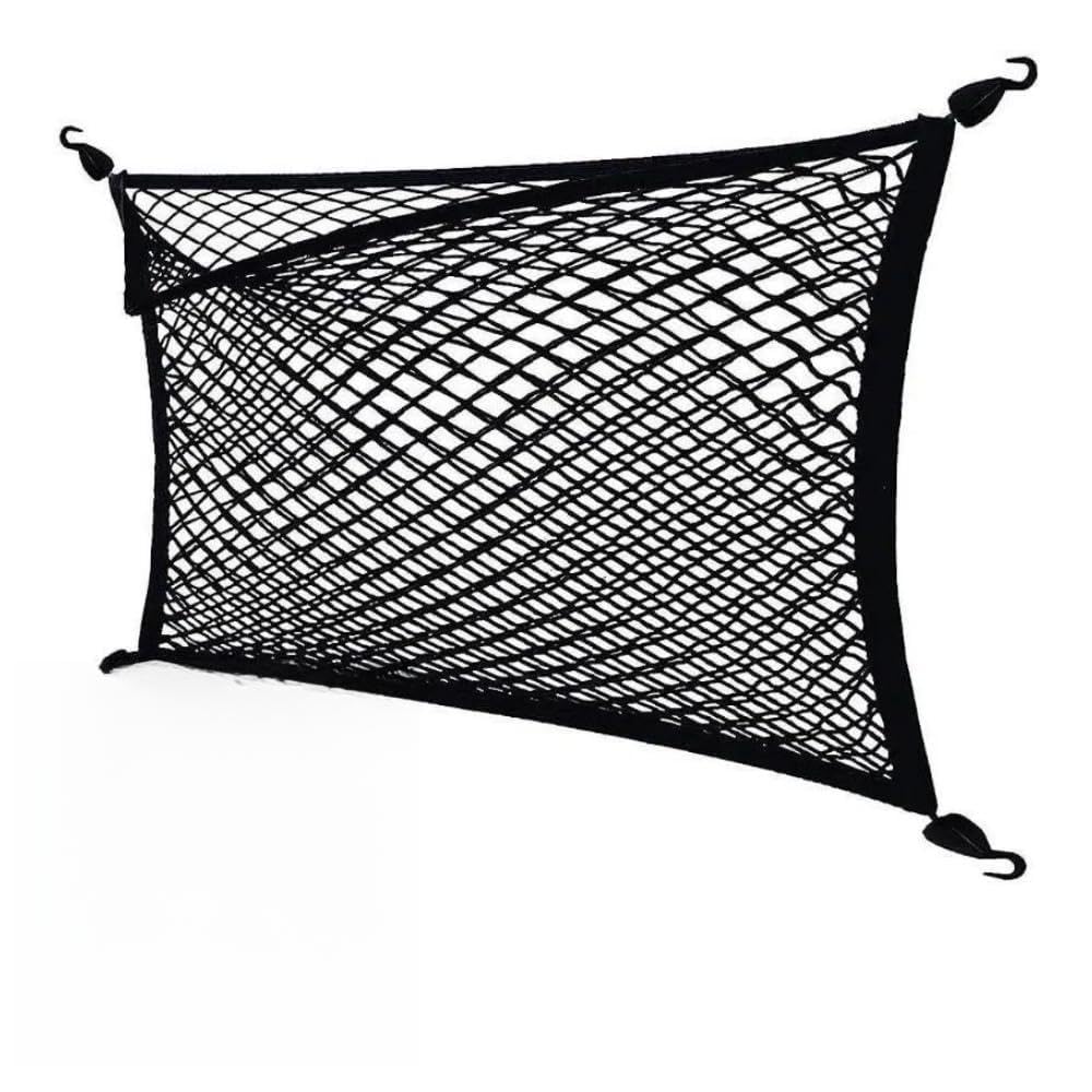 PAFOR 車用２層式 ラゲージネット カーゴネット ゴム製 80x60cm ラ…