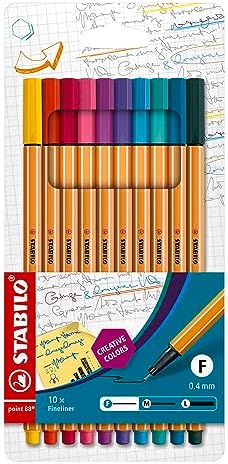 Cienkopis - STABILO point 88 etui 40 kolorów