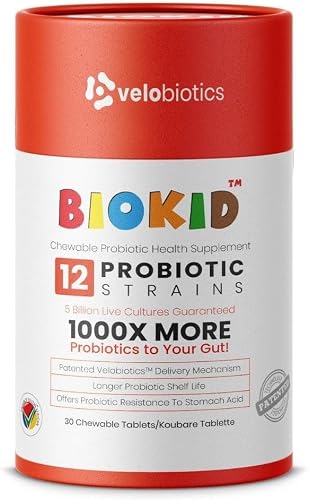 BioKid Probiotics Chewable Dietry Supplement 30-Tablets