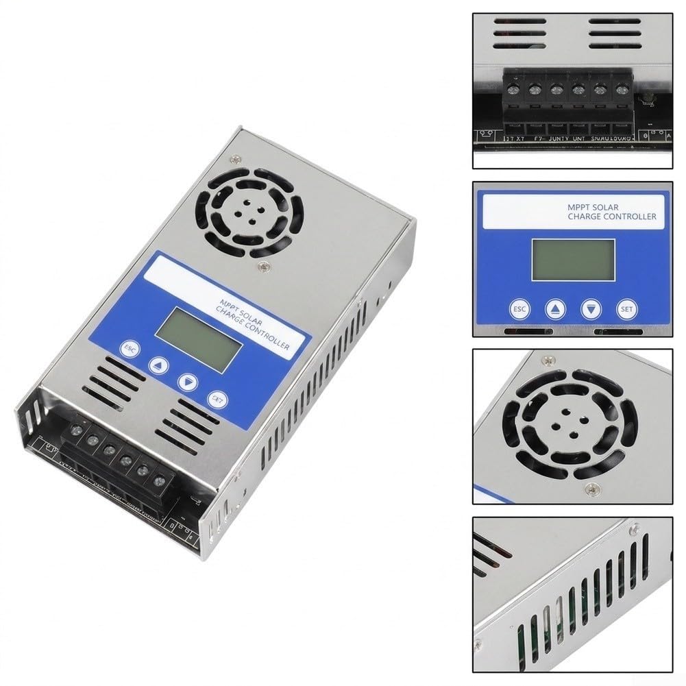 Controlador para Solar MPPT 60A 12/24V Pantalla LCD Controlador