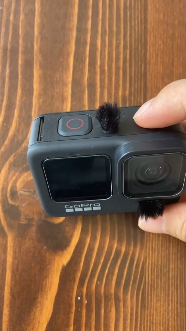 Camera Mic Wind Muff For Go Pro Hero 9 10 Dead Cat Windscreen