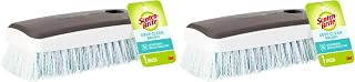 Scotch-Brite Deep Clean Brush, for Tile Floors and Walls, Shower Doors, Tubs, and More (Pack of 2)