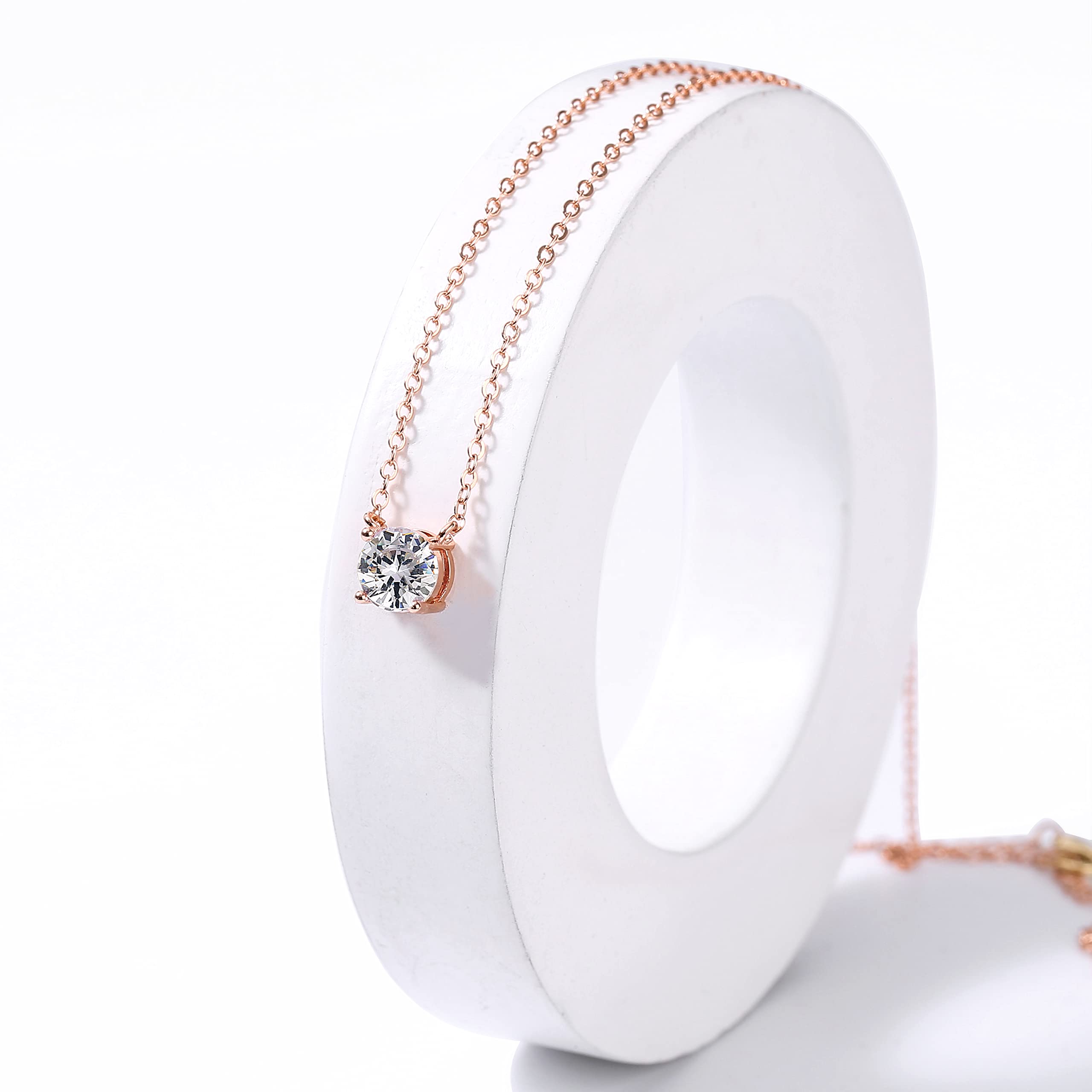 Regalos de propuesta de dama de honor, aretes de gota de lágrima, collar con cristales colgantes, collares, conjuntos de joyas para novia, damas de honor, baile de graduación, boda, Metal, circonita