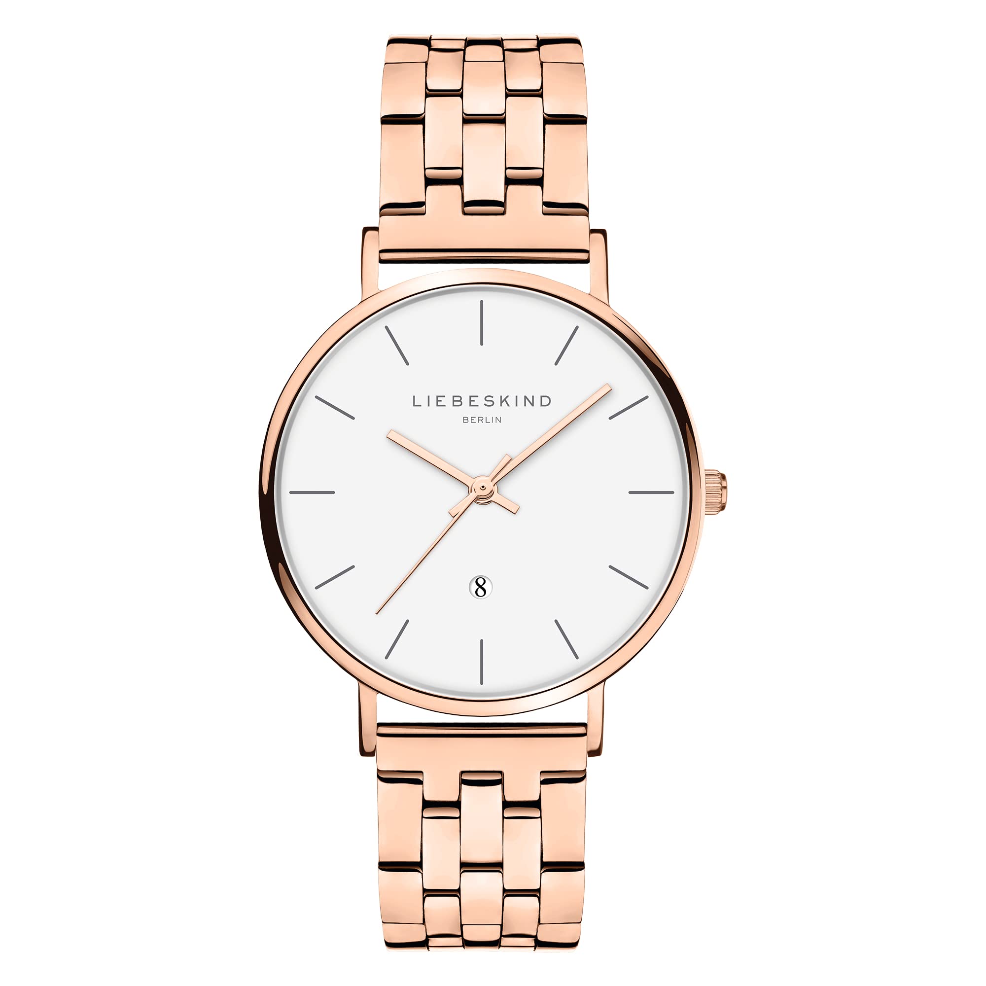 Liebeskind berlin Analoog horloge 'New Case' rose-go
