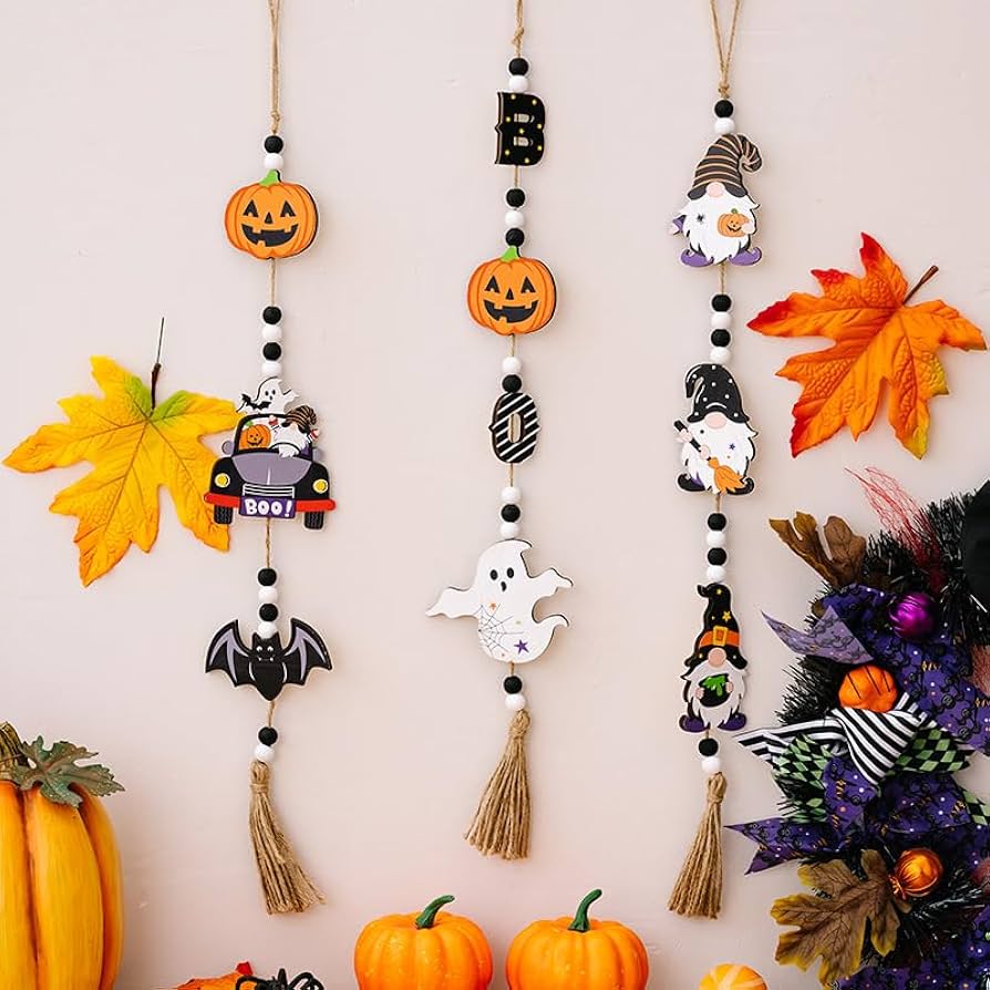 tassel garland Halloween♡ This is Halloween Tassel Garland | Tassel Banner