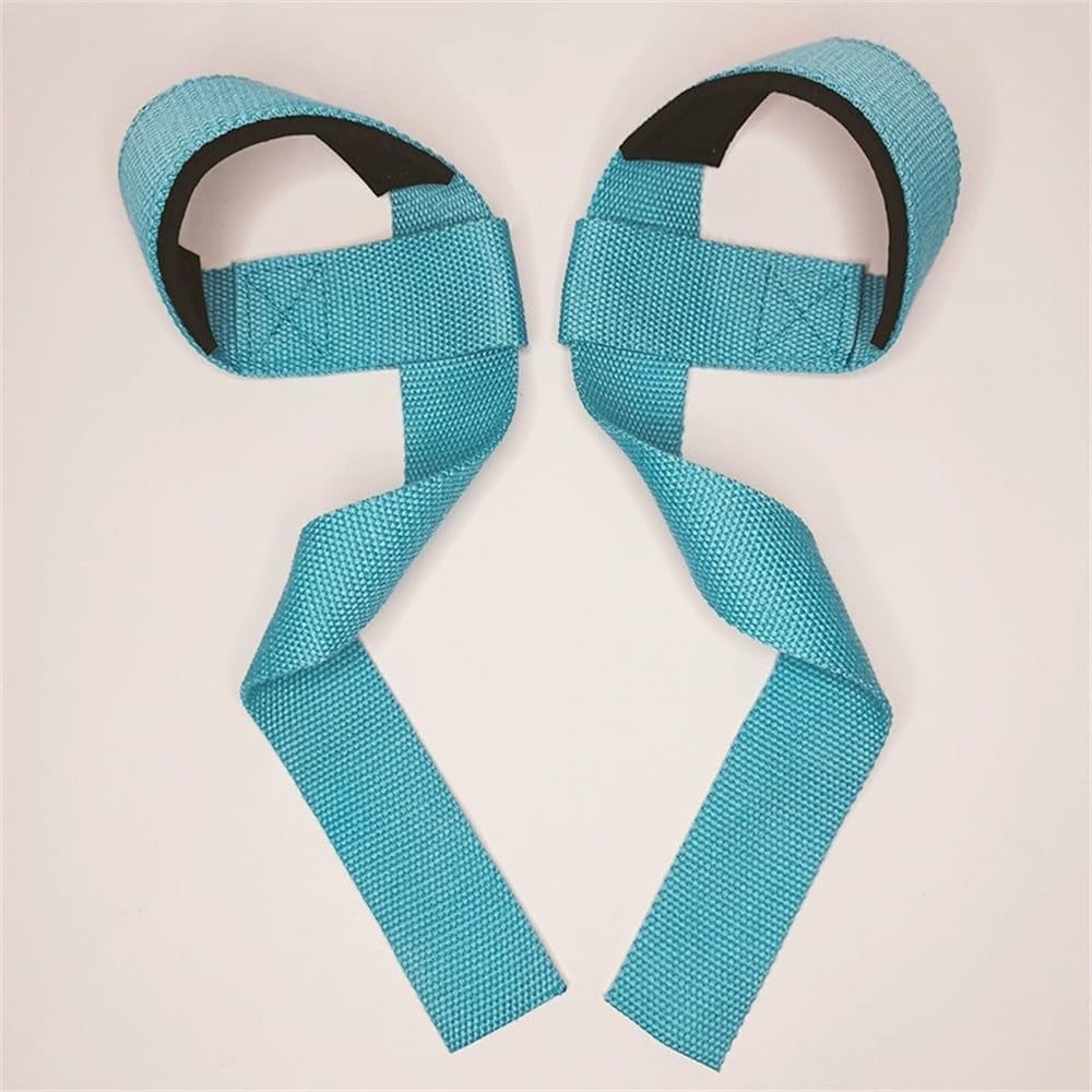 リストストラップ ハードプルアップブースターフィットネスウェイトリフティングリストバンド トレーニング 握力補助(Colour 3)