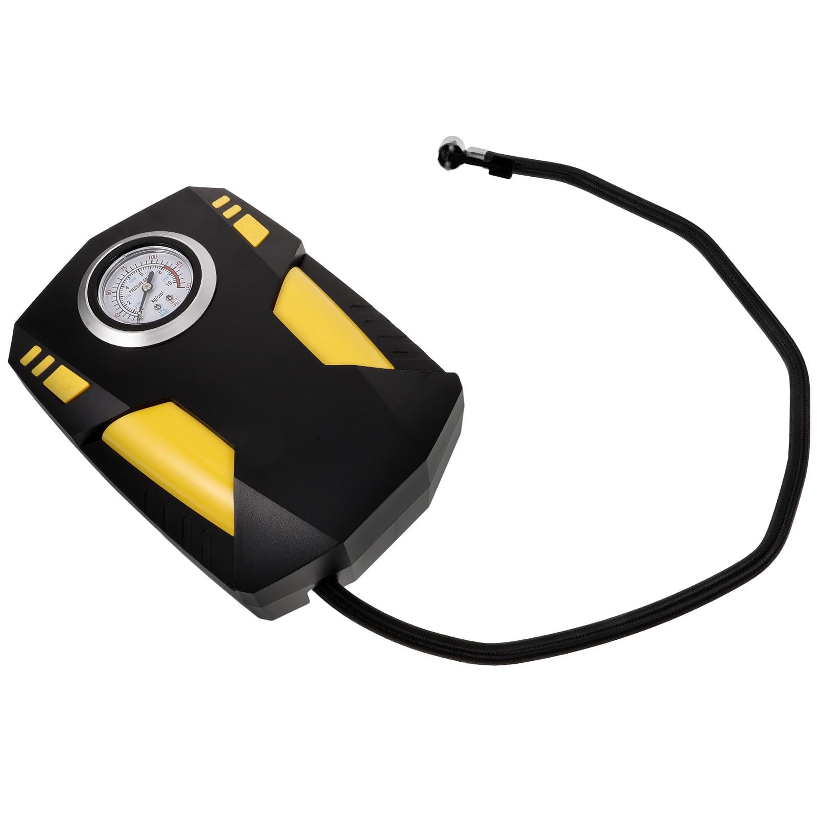 UKCOCO Compressore Diverse Auto Display Portatile Aria e d di Digitale Regolabile, Pompa ad Alta Pressione in ABS, Gonfiatore Dimensioni Pneumatici e Veicoli
