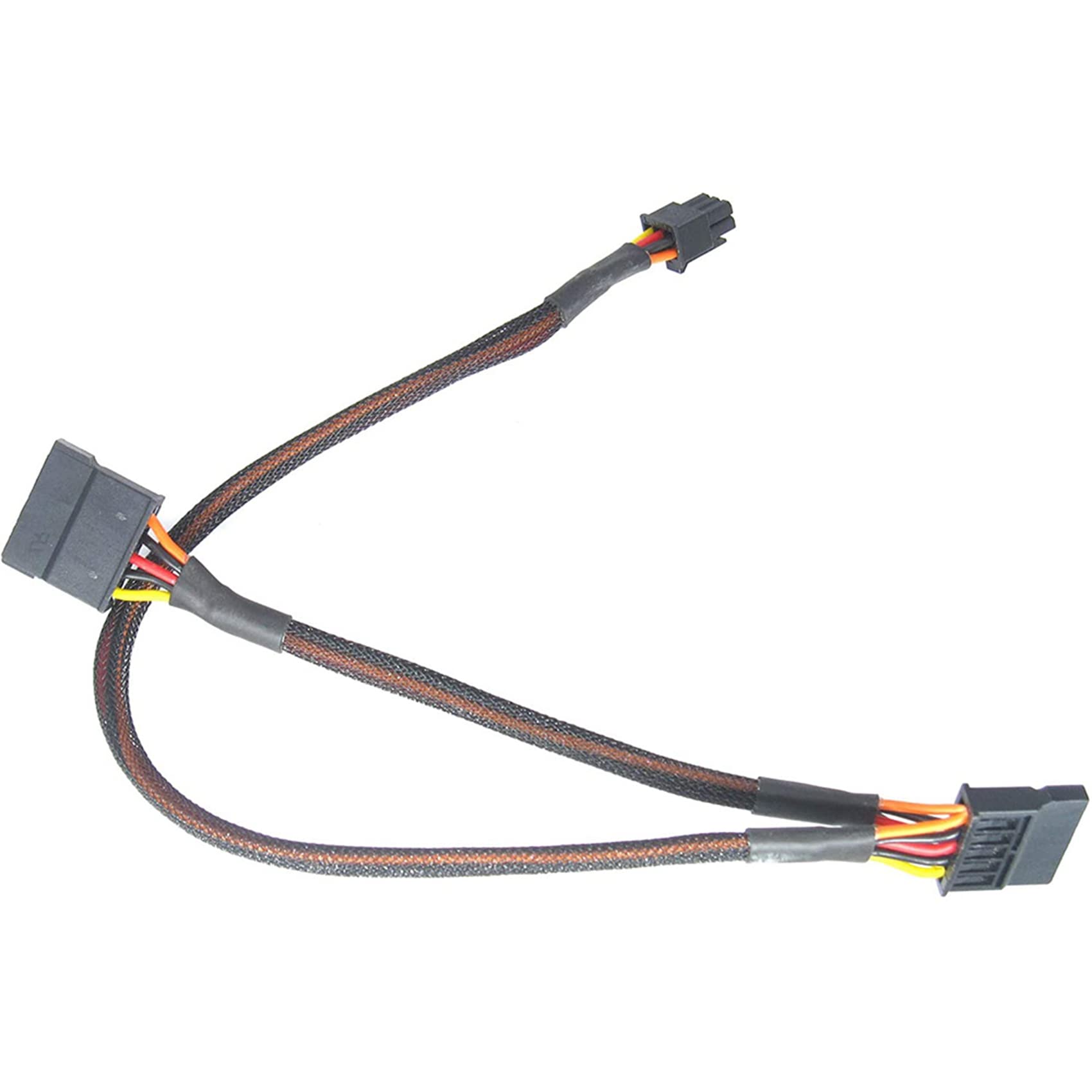 20X Mini Cavo di Alimentazione SATA 6 15 X2 per Vostro 3650 3653 3655 Cavo di Espansione HDD SSD per Computer Desktop