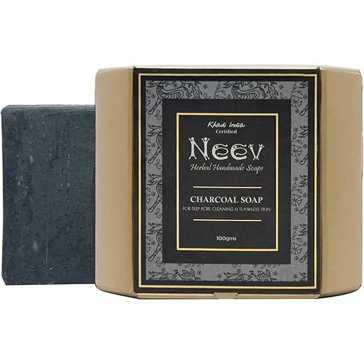 Neev Charcoal Cleanse Soap 100g