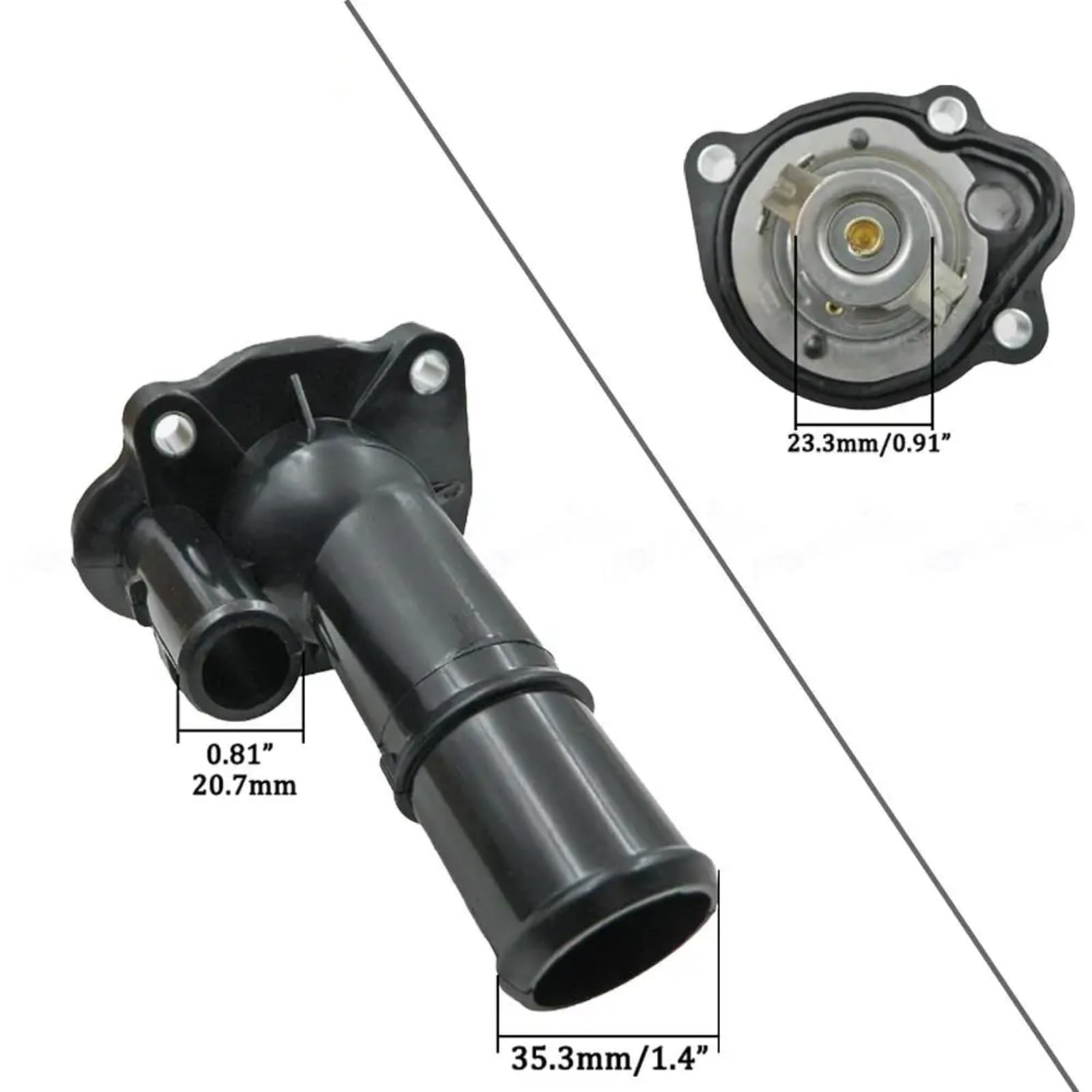 Termostato Motore Auto Per Ford Per Taurus 2013-2016 902-682 1476110