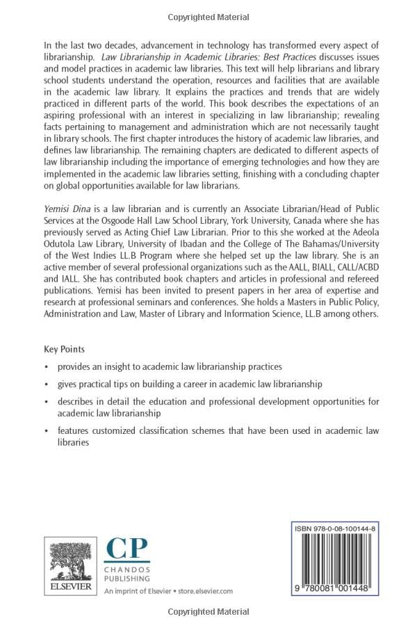 Law Librarianship in Academic Libraries: Best Practices - Image 2