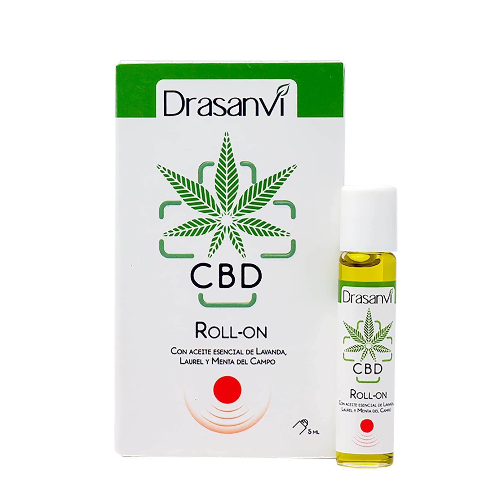 Roll On CBD Red Relief Tension Head 5ml Drasanvi