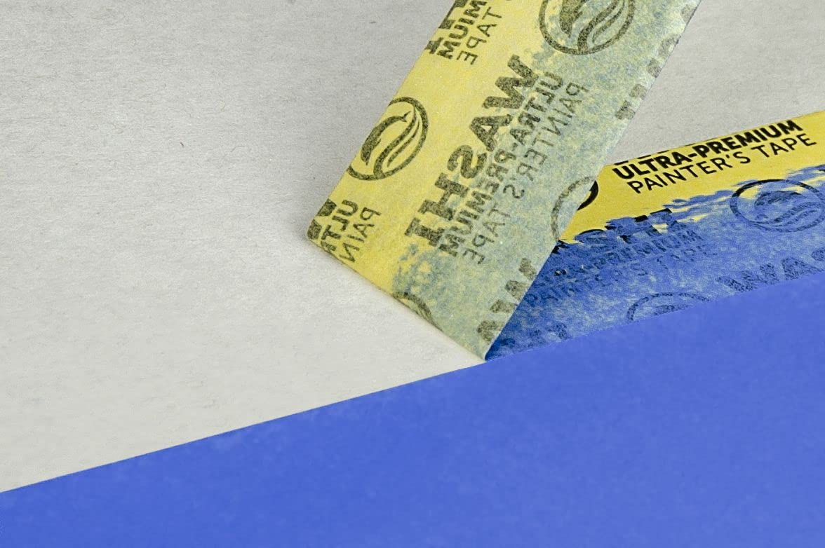 BDT Ruban de masquage professionnel - Papier de Riz de Qualité Ultra Premium - Washi Tape - Spécial Peinture et Décoration (25 mm x 50 m, Lot de 24)