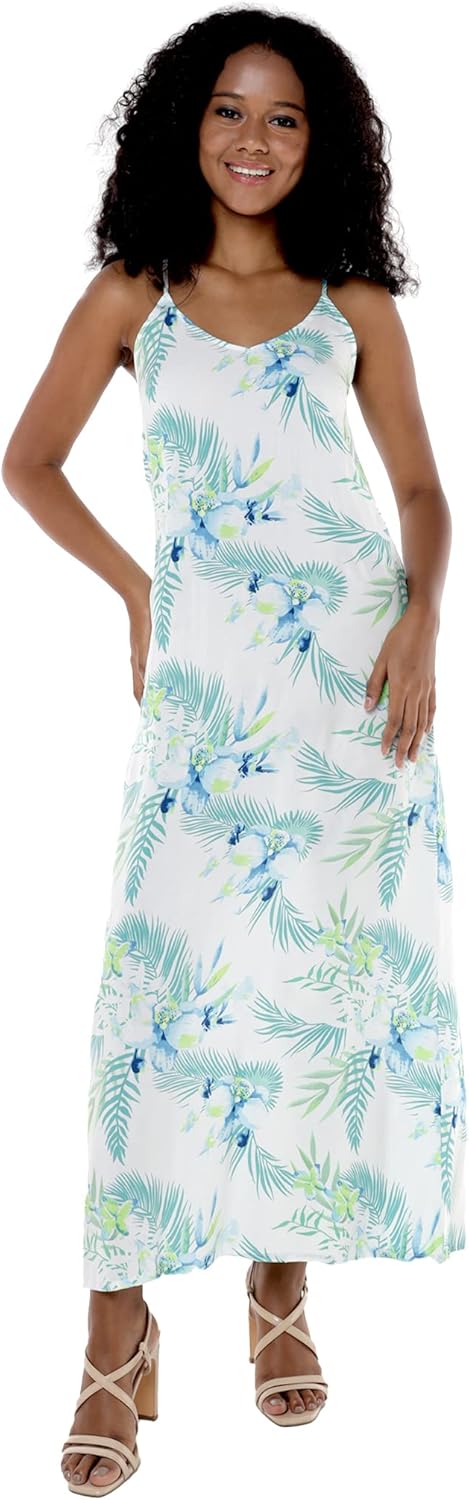 Matchable Family Hawaiian Luau Men Women Girl Boy Clothes in Orchid Breeze White - Image 2