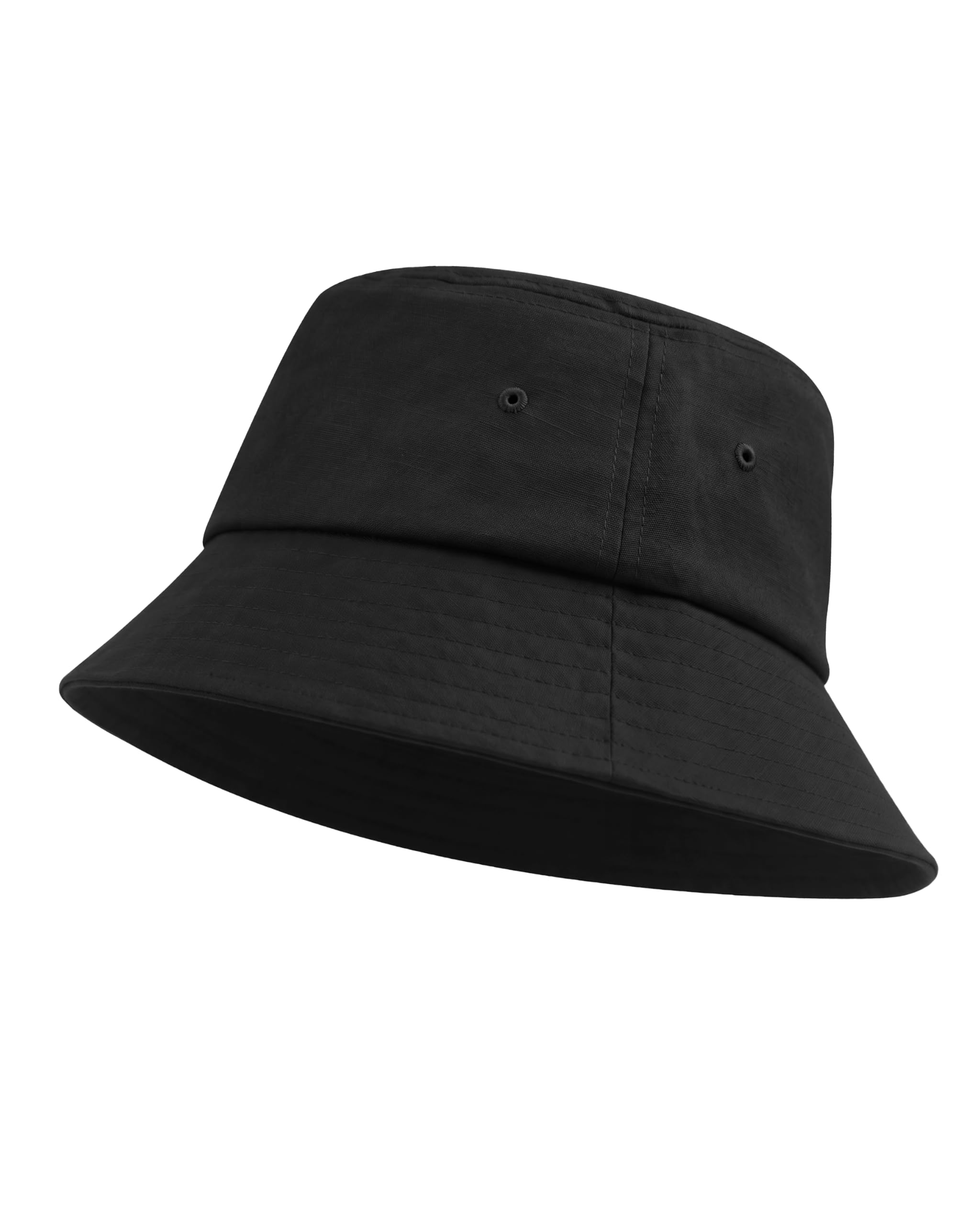 Zylioo XXL lniany kapelusz typu bucket dla mężczyzn i kobiet, duża głowa letnia podróżna czapka przeciwsłoneczna, oddychająca regulowana czapka plażowa na zewnątrz