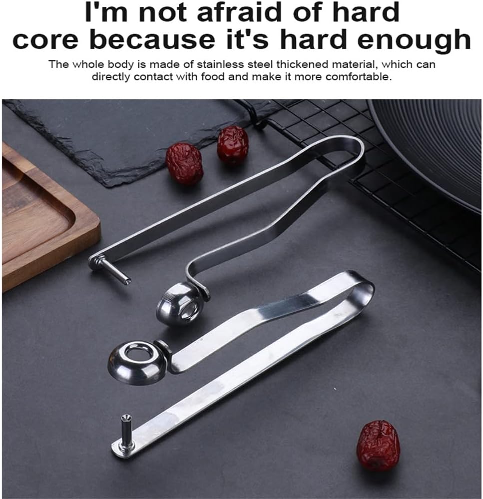 Stainless Steel Jujube Corer to Red Date Pits Cherry Fruit Core Remover Tool Accessories