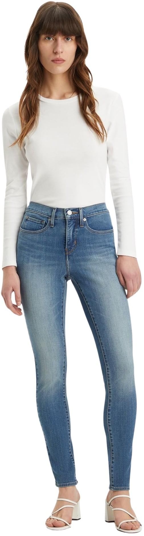 Levi's Women's 311 Shaping Skinny Jeans, Smudged Line, 32W / 32L
