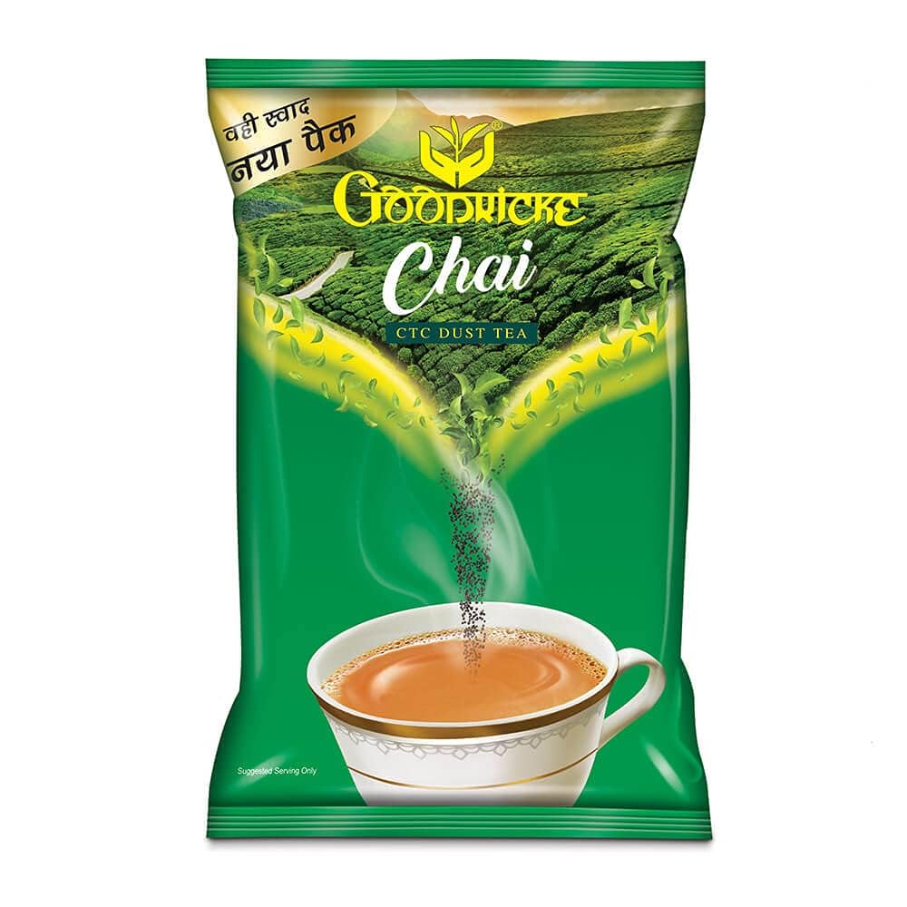 GOODRICKE CTC Dust Tea - 250 gm | 100% Organic & Natural Loose Leaves Chai | Richer Taste & Kadak Flavour | Sweet Lasting Aftertaste (B0D8PM6661) Amazon Price History, Amazon Price Tracker