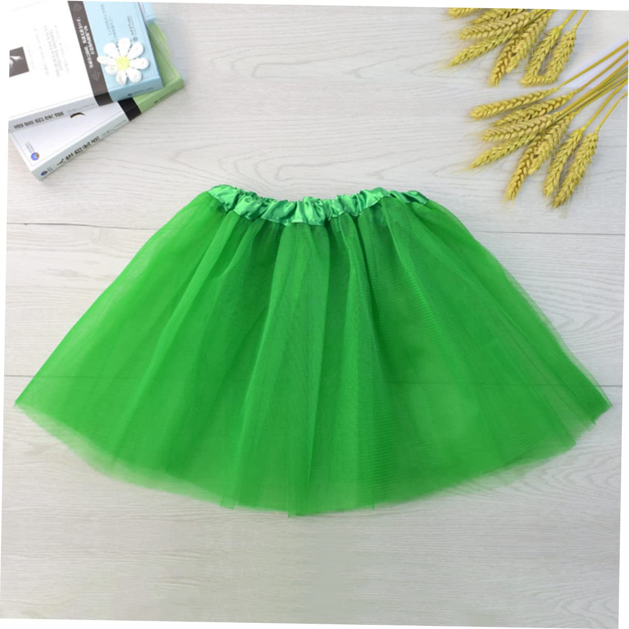 TENDYCOCO 3 Ballet Skirt Green Tutu Skirt Tutu Skirt for Ballet Ballet Skirt for
