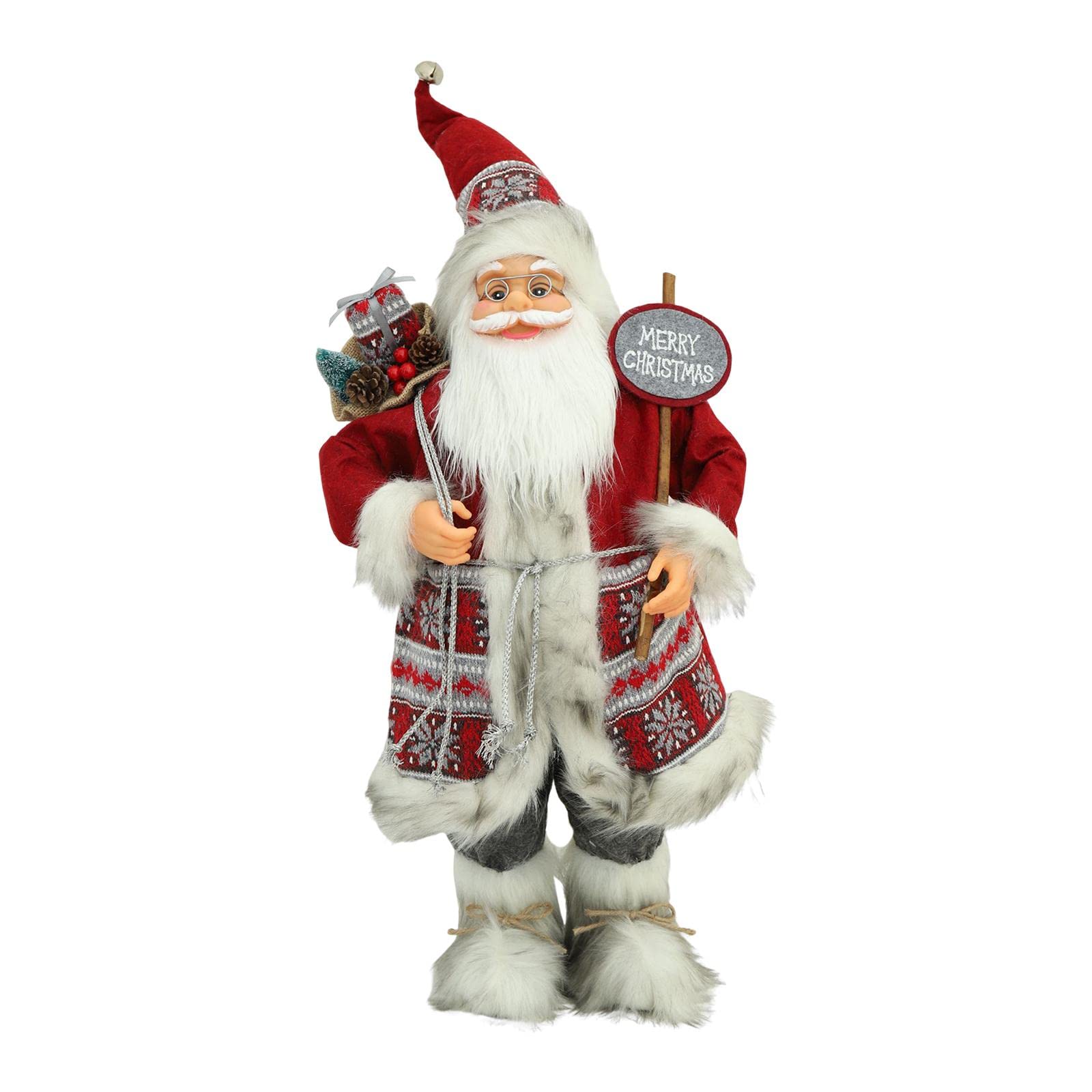 Buy SAZ DEKOR Santa Claus Doll Christmas Figure Ornament for
