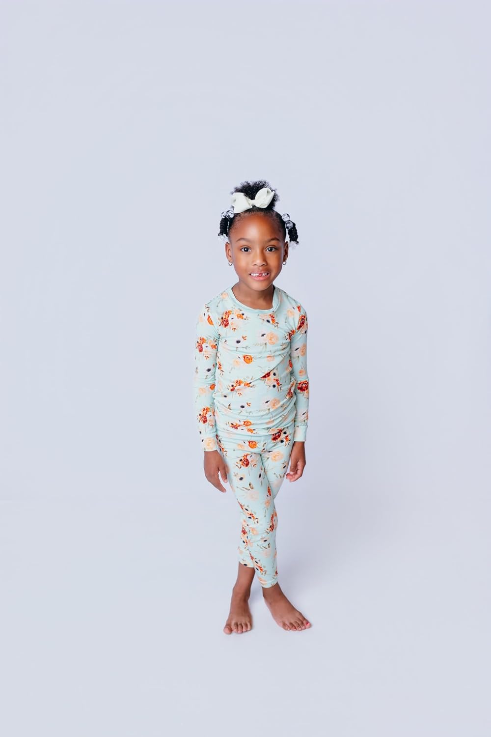 Kic Kee Pants baby-girls Print Long Sleeve Pajama Set (Toddler/Little Kid/Big Kid) - Image 2