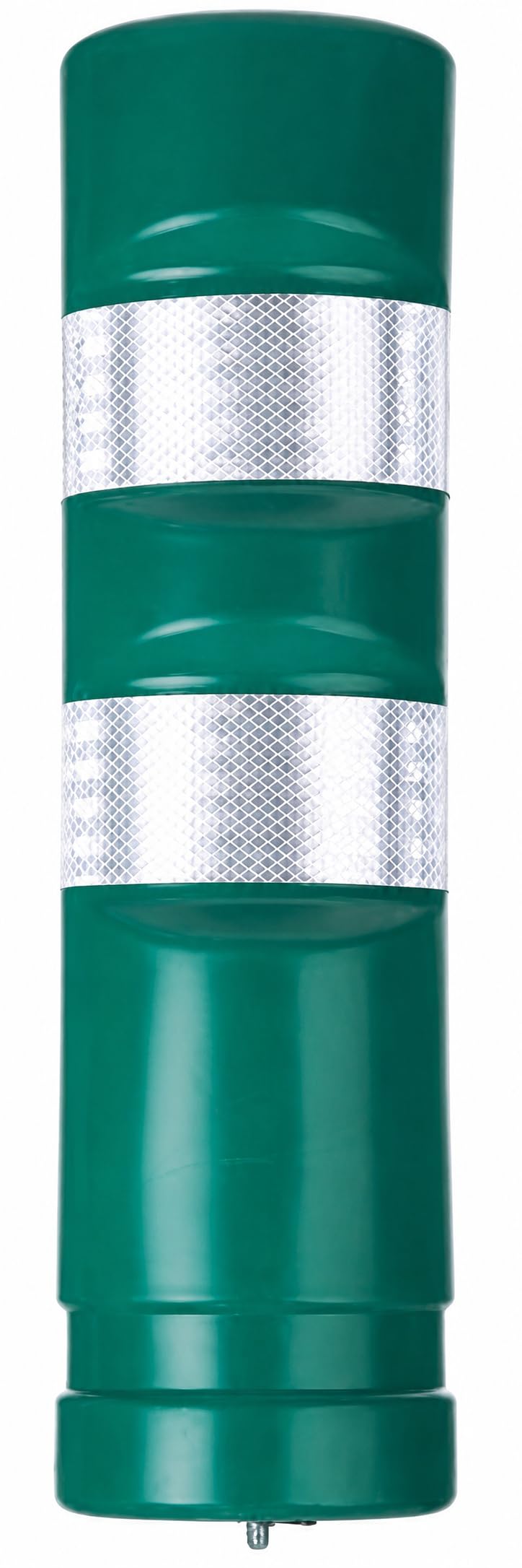 FERRETELIX® Poteau de Signalisation H-75 Vert avec Ancrage Inclus – Sécurité Routière Durable