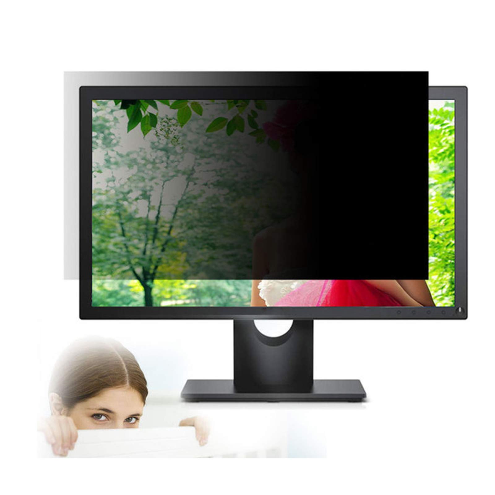 Filtro de privacidad de escritorio de 24 pulgadas 16:10 para monitor de pc anti luz azul