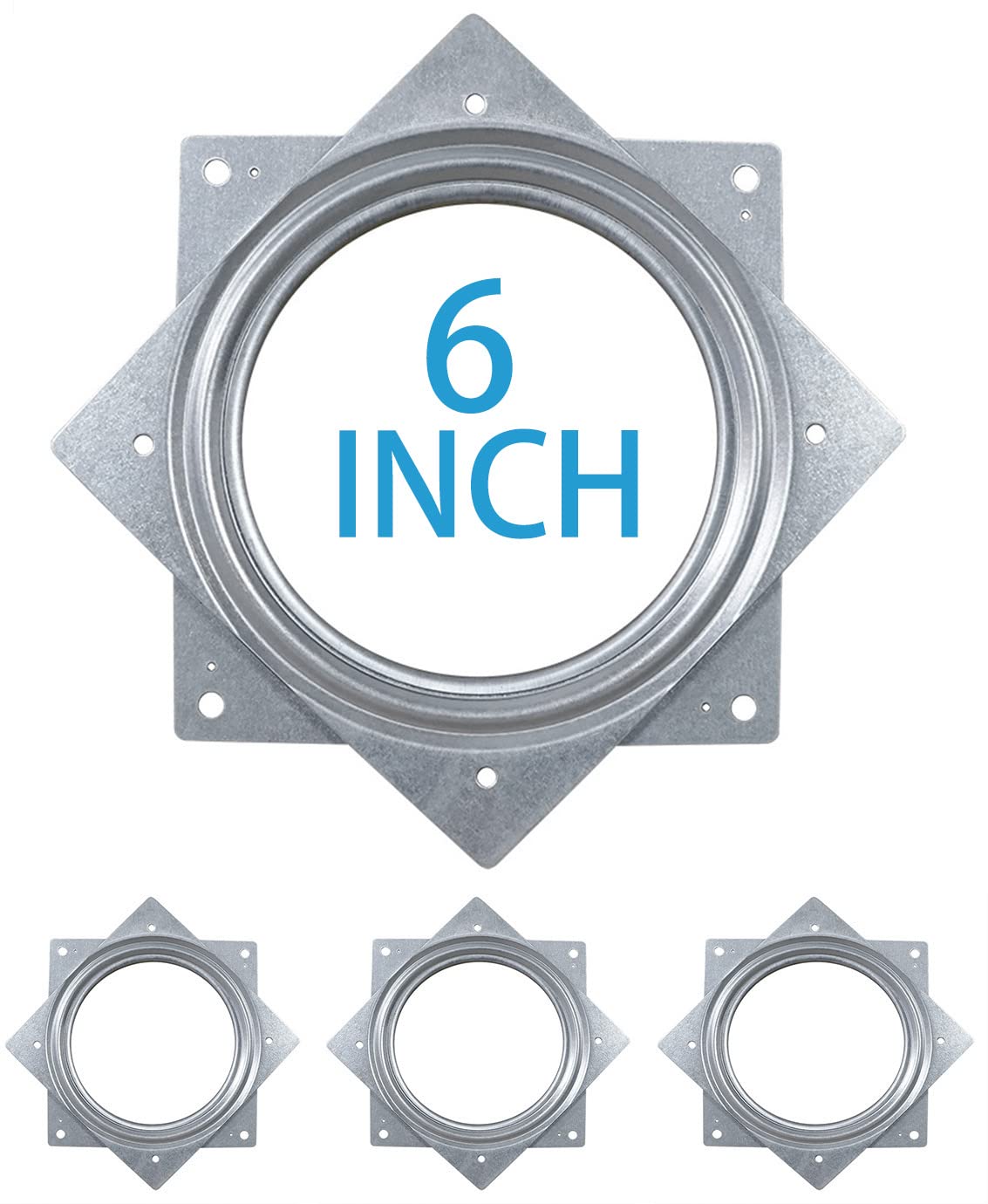 Buy Lazy Susan Hardware 6 Inch, NIKOEO Lazy Susan Turntable Hardware