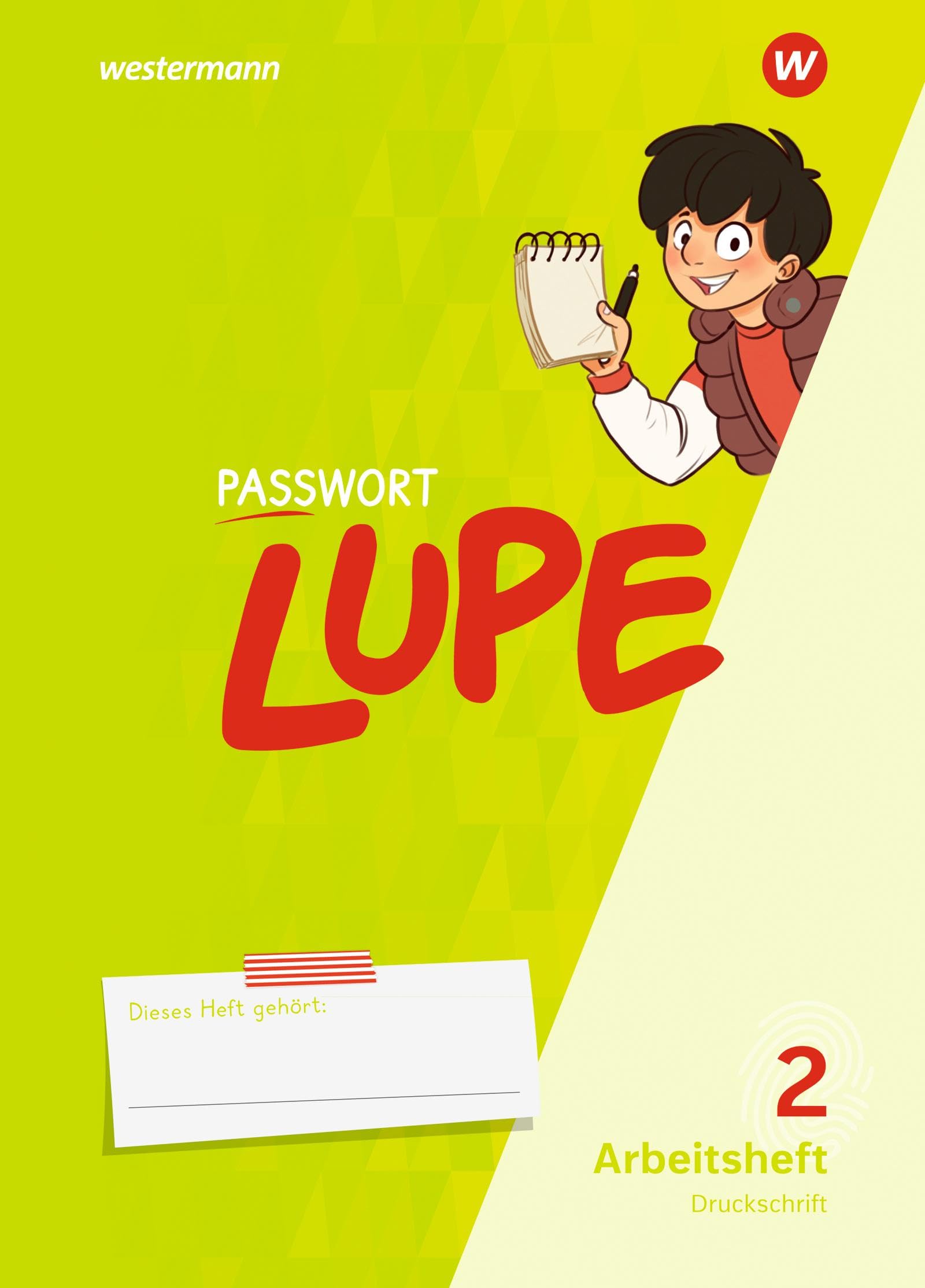 PASSWORT LUPE - Sprachbuch: Arbeitsheft 2 DS (PASSWORT LUPE: Sprachbuch und Spracharbeitshefte)