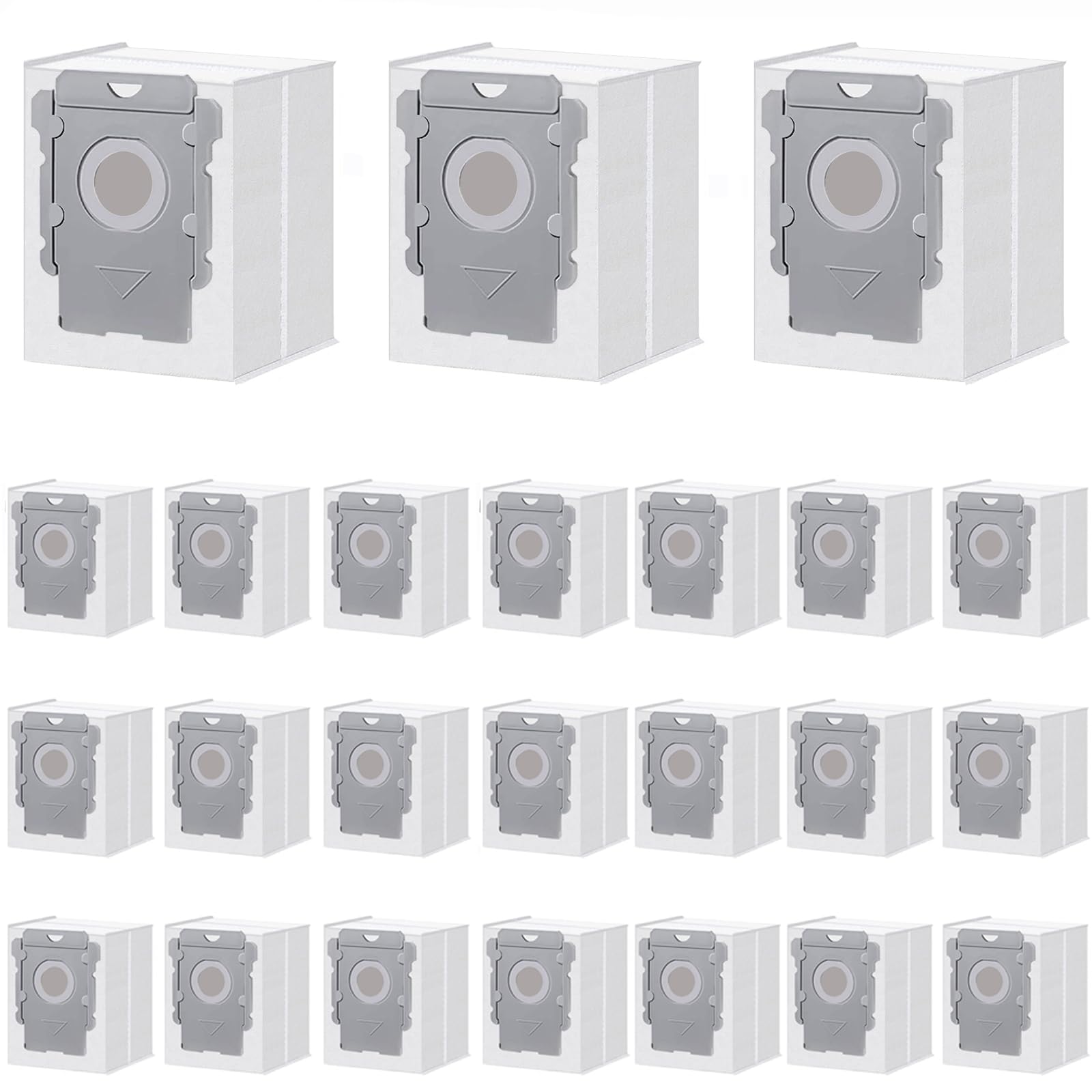 24 Pack Replacement Vacuum Bags for iRobot Roomba i, j & s Series - Automatic Dirt Disposal Bags