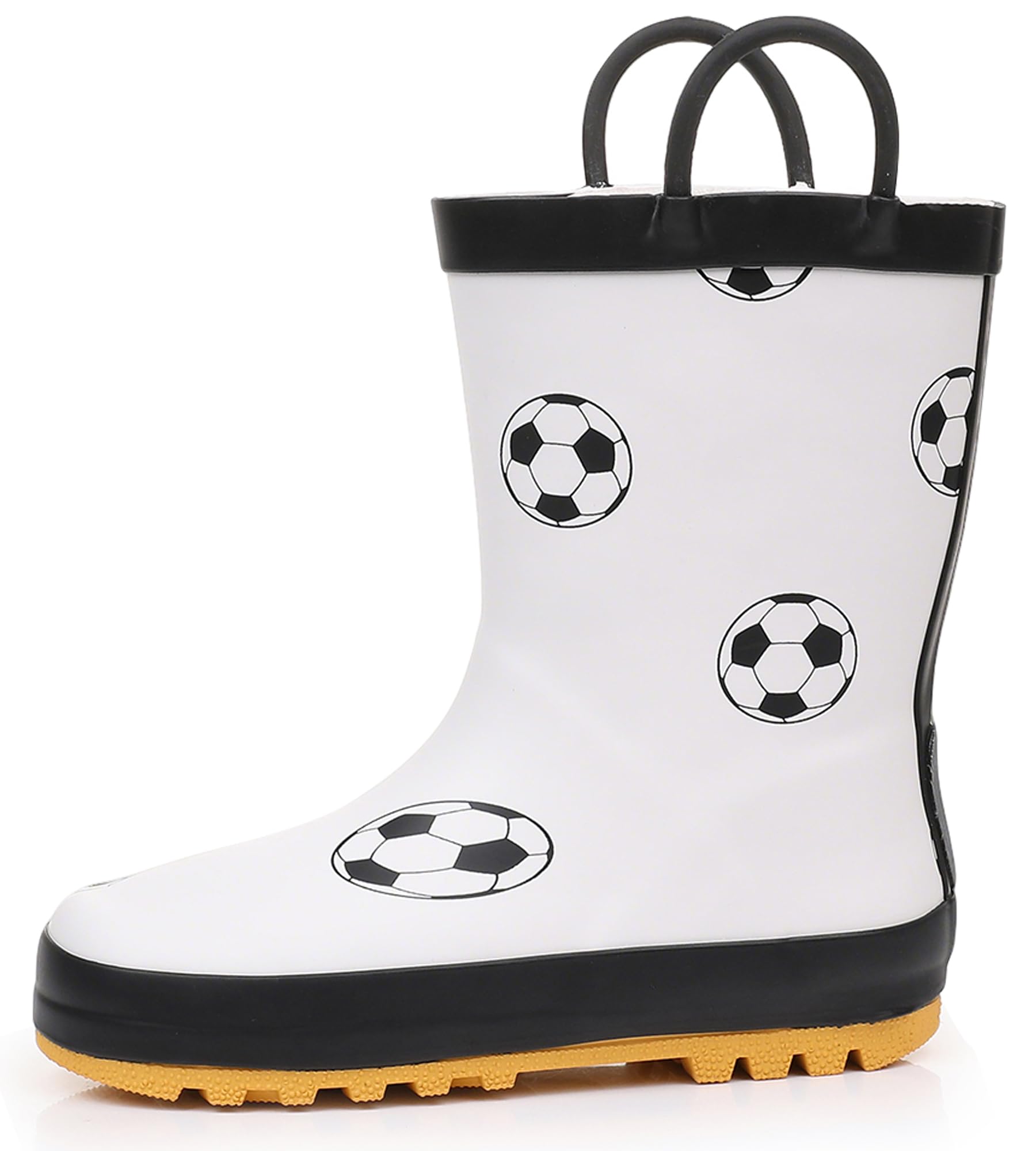 Toddler Rain Boots Easy-On Handles Girls Boys