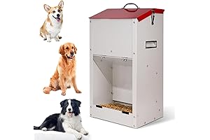 Dispensador Automático de Comida para Perros Grandes