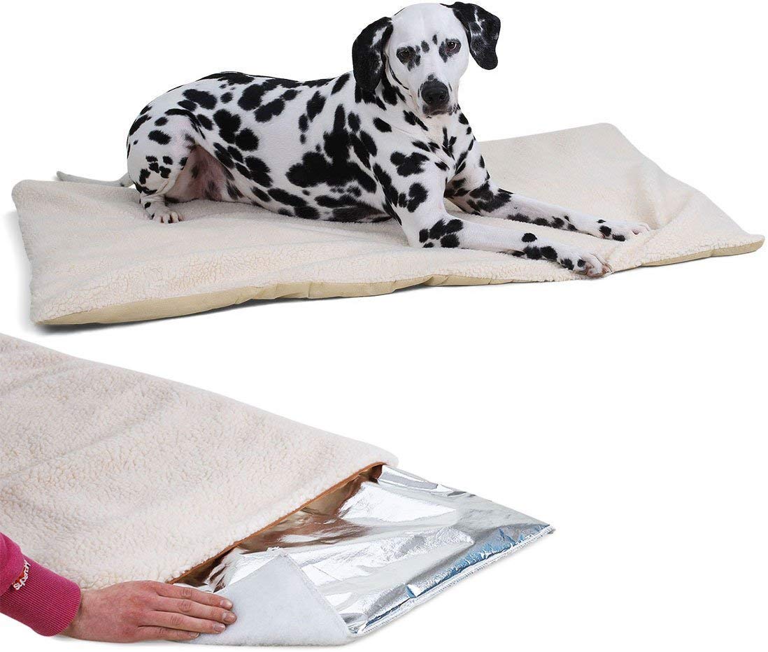 Knuffelwuff Cold Resistant and Insulating Thermo Dog Mat, 2X-Large, 120 x 75 cm