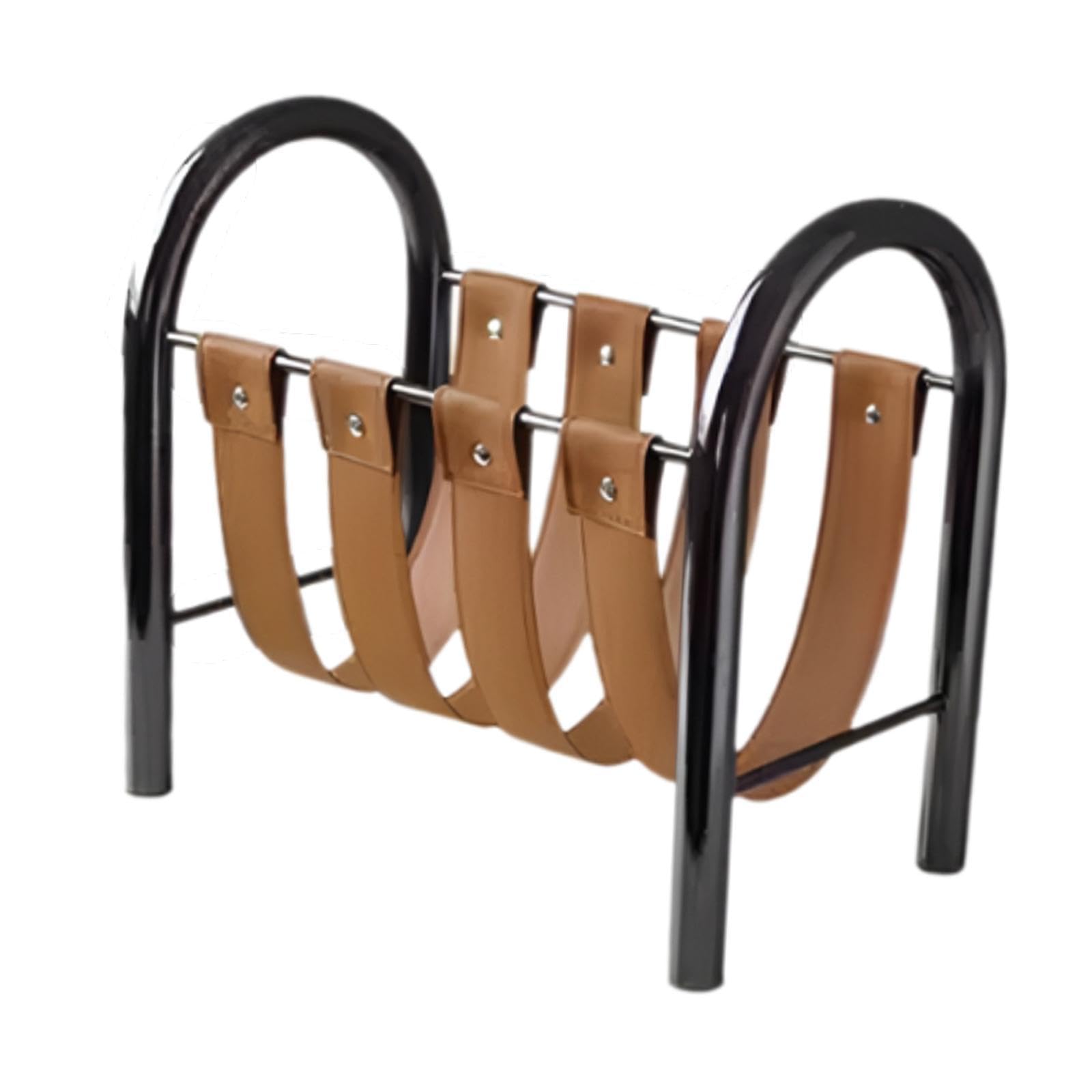 magazine holder brochures documents storage rack for office bathroom offices orange
