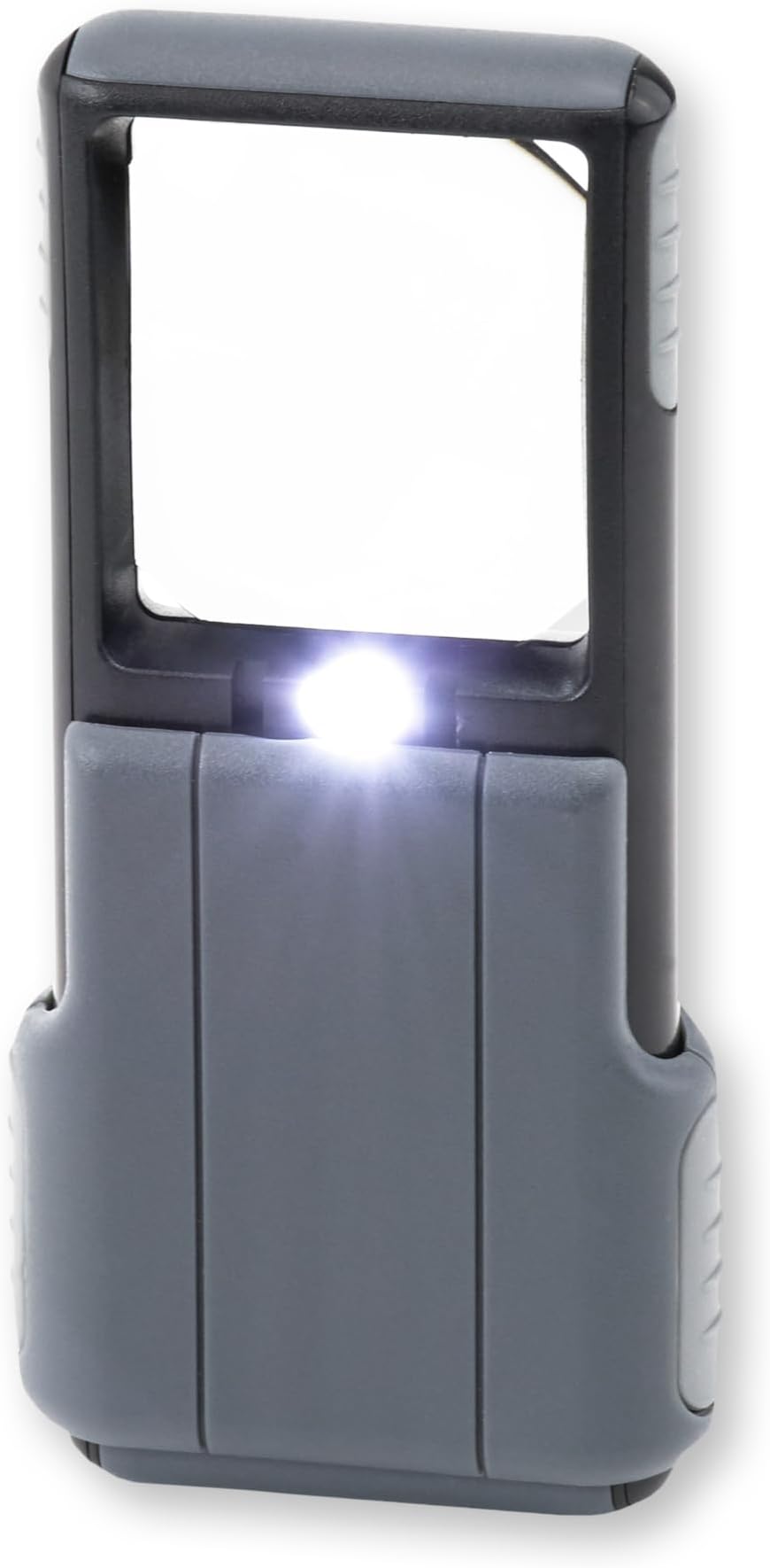 Carson MiniBrite 5x Pocket Magnifying Glass with LED Light and Sliding case, Black (PO-55)
