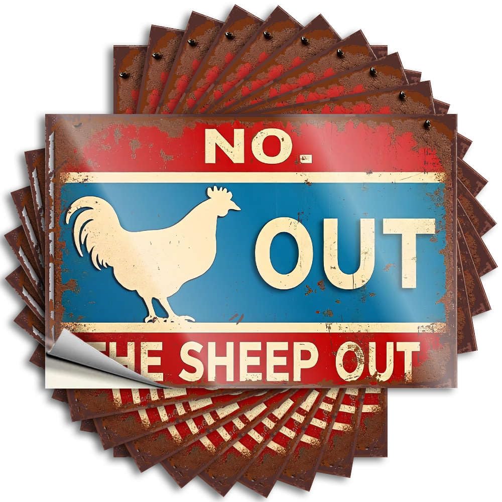 Tattoos - Winter Hat No. The Sheep Out for Dry Beer(12X18CM)