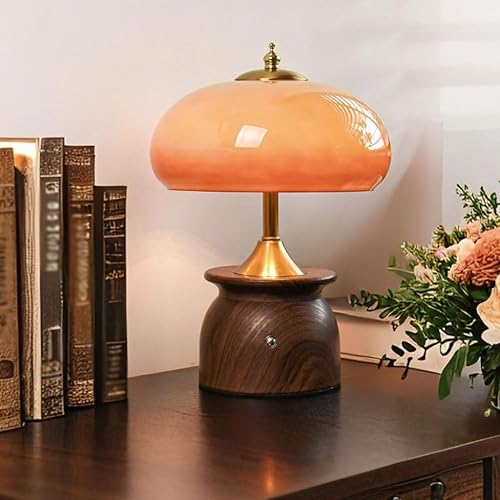 Miniatura 6 de Lamp for Desk Retro Atmosphere Glass Night Light Creative Medieval Style Table Lamp Bedroom Bedside Lamp Desk Lamps for Home Office